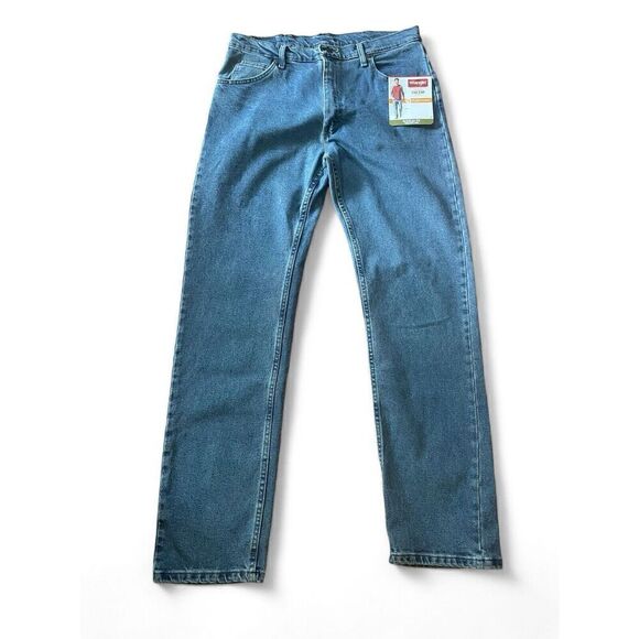 NWT WRANGLER Five Star Premium Denim Flex For Comfort Relaxed Fit Never Worn - Picture 1 of 9